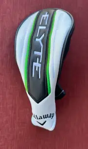 Callaway Golf Elyte Hybrid Rescue Headcover COLOR: Black/White/Green