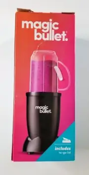 Magic Bullet 4 Piece Personal Blender MBR-0401WM with To Go Lid