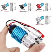 370 For WPL Split RC Car 1/16 Gearbox With Transfer Gearbox Motor Rock Crawler