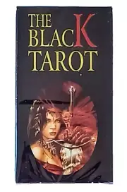 Black Tarot – Luis Royo. HTF OOP 78-Card Deck from Spain. NEW & SEALED (+ Bag).