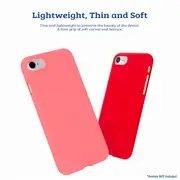 iPhone 12 Pro Compatible Case with Premium Soft Feeling Jelly - Black