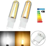 Mini 2.8W G9 Dimmable LED Corn Bulb Silicone Crystal COB Lamp Light AC220V 33 WHITE