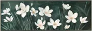 Blooming Flower Framed Artwork 150x50cm