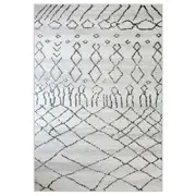 Black Grey Style Pattern Floor Area Abstract Rug Modern Large Carpet