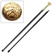 Star of David Staff Mobility Walking Stick Rubber Foot Handle