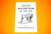 Timing & Adjusting (Adjusters) Instructions Manual for Singer 185 Sewing Machine