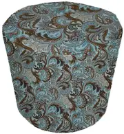 Brown & Teal Paisley Cover Compatible with Instant Pot Pressure Cooker