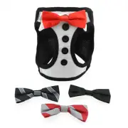 Doggie Design American River Ultra Choke Free Dog Harness - Tuxedo with 4