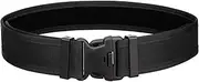 [LAKE OF FIRE] Nylon Mens Tactical Belt,Heavy-Duty Work Belt with Adjustable,Quick Release,Wear-Resistant
