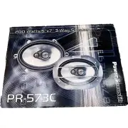 NOS Pair Power Acoustik 5"x7" 3 Way Car Stereo Speakers 200W PR-573C