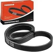 Engine Serpentine Drive Belt Compatible with Honda, Acura, Chevrolet, Dodge, Eagle, Geo, GMC, Mitsubishi, Pontiac, Smart & Toyota Cars - Civic, Integra, Tracker, Colt, Summit, Metro, Mirage