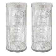 2PCS Stainless Steel BBQ Mesh Grill Grate Meshes Racks Grid for Outdoor7798