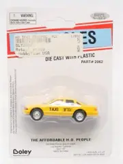 Boley Vehicles 2062, Yellow Taxi, Die Cast with Plastic Parts, 1/87 HO Scale