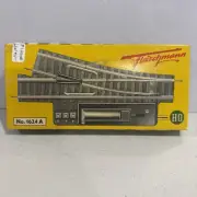 FLEISCHMANN No.1624A HO SCALE VINTAGE SWITCH FOR MODEL TRAIN TRACKS BOXED