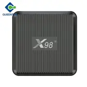 X98Q 4K Android 11.0 Smart TV BOX S905W2 Quad Core WiFi Media Player 2/16GB E1H8