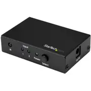 StarTech.com 2 Port HDMI Switch - 4K 60Hz - Supports HDCP - IR - HDMI Selector - HDMI Multiport Video Switcher - HDMI Switcher - 3840