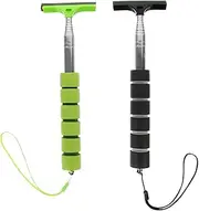 HAWILLOSCH Telescopic Car Window Squeegee Rearview Mirror Cleaner for Easy Windshield Cleaning