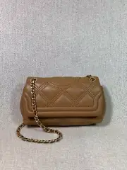 NEW Tory Burch Tiramisu Fleming Soft MINI Convertible Bag $428