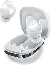 AWEI T78 Mini Wireless Earbuds Bluetooth 5.4 in Ear Light-Weight Headphones Built-in Mic Calls, IPX5 Waterproof Bluetooth Earbuds, 200mAh Headphone Charging Pod 30 Hours Playtime White