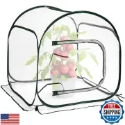 DECOHS 31.5" x 31.5" x 31.5" Mini PVC Pop Up Greenhouse, Transparent Pop Up G