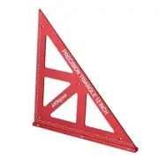 Precision Triangle Square 12inch, Metric & Imperial Scale Framing Square for