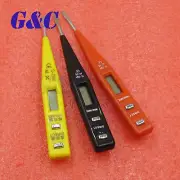 LCD Digital AC/DC Electric Voltage Continuity Detector Tester Pen 12-240V