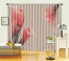 Flower In Early Puberty 3D Curtain Blockout Photo Printing Curtains Drape Fabric