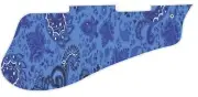 Pickguard Pick Guard 5120 Graphical Graphic Guitar Paisley Blue