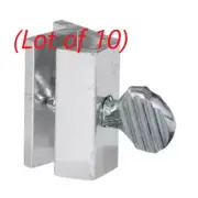 Aluminum, Sliding Window Security Lock, 876506 (Lot of 10)