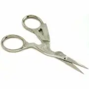 3 1/2-Inch Silver Body Stork Scissors