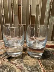 PAIR THE DALMORE Collectible HEAVY BASE Whiskey Glasses 8 Oz 300ML 10CM New RARE