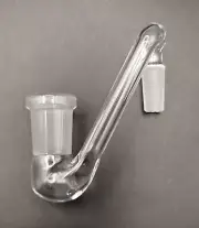 14mm Female- 10mm Male Glass Drop Down Attachment Adapter