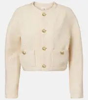 [Frame] Frame Trim cropped jacket AU 18 beige