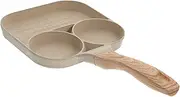 VINTORKY 1 Set Non Stick Camping Frying Pan Multi Function Egg Pancake Pan Convenient for Outdoor Cooking for Breakfast Egg Hamburgers Compatible with All Heat Sources