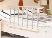 Foldable Elderly Bed Guard Aluminum Alloy Portable Bed Guardrail Suitable for Medical Beds Single Beds Double Beds (Color : 8cm, Size : 104cm×50cm)