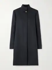 [Loro Piana] Loro Piana - Danny Wool And Silk-blend Coat - Navy - IT44 IT 44 Blue