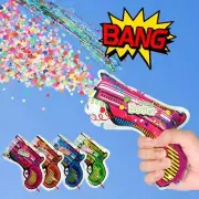 1x Inflatable Balloon Toy Confetti ChristmasAtmosphere US FireworksGun New 9CW1