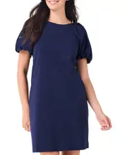 Nic+Zoe Statement Sleeve Tee Dress