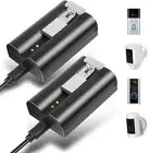 Replacement Rechargeable Battery (2-Pack) for Ring-Doorbell Camera 2/3/4/Plus, S