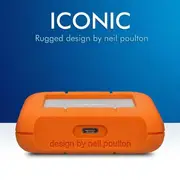 LaCie 5TB Rugged USB 3.1 Gen 1 Type-C External Portable Hard Drive