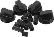 Levemolo 4 Set Gas Stove Control Knobs for Oven and Cooktop Durable Replacement Knobs User Friendly Installation Enhanced Precision for Air Fryers Ovens and Gas Stoves
