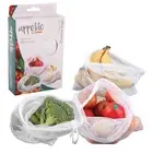 100% Genuine! D.LINE Appetito Woven Net Reusable Produce Bags Set of 3!