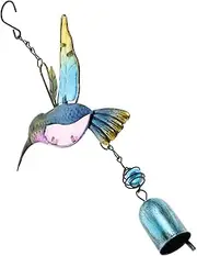 Sosoport Retro Style Home Decor Wind Chime Iron Bells Chime Hanging Pendant Entry Door Bell Vintage Doorbell Decorative Random