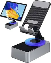 Rechargeable Wireless Speakers - Portable Rechargeable Phone Stand Speakers | Music Supplies with 5 Mixed-Mode LED Lights for Almost Any Smartphone and Tablet