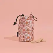 Cocopup London Drawstring Dog Treats Pouch Groovy Florals