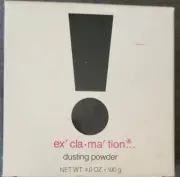 Exclamation By Coty Body Dusting Powder 4.0 Oz. Vintage NEW