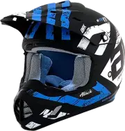 AFX 0110-7165 FX-17 Helmet - Attack - Matte Blue/Black - 2XL