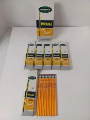 Wallace Invader Super Lockbond 511 #2 Medium Pencils Case of 6 Boxes 72 Pencils