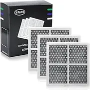 LG LT120F Refrigerator Air Filter Replacement, Compatible With Kenmore Elite 9918, 795 and LG ADQ73214402, ADQ73214403, ADQ73214404, LMXS30776S - Fresh Air Filter 3 Pack
