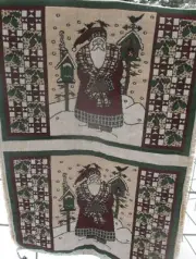 4 Christmas Placemats - St. Nicholas - Ready to Finish